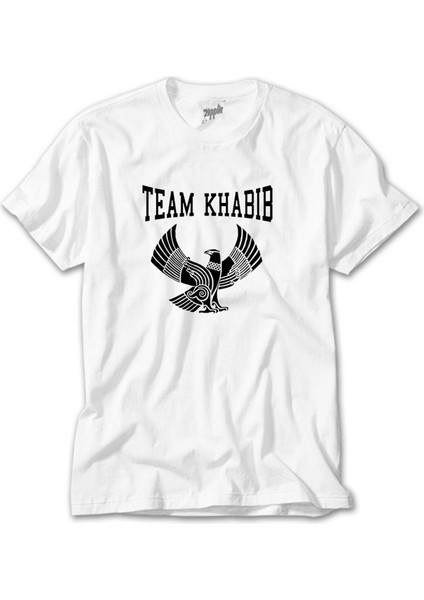 Khabib Nurmagomedov Team Essential 2 Beyaz Tişört