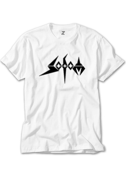 Sodom Text Beyaz Tişört