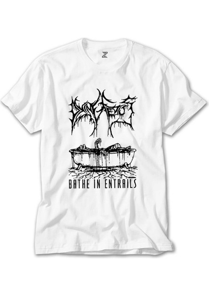 Dying Fetus Bathe In Entrails Beyaz Tişört