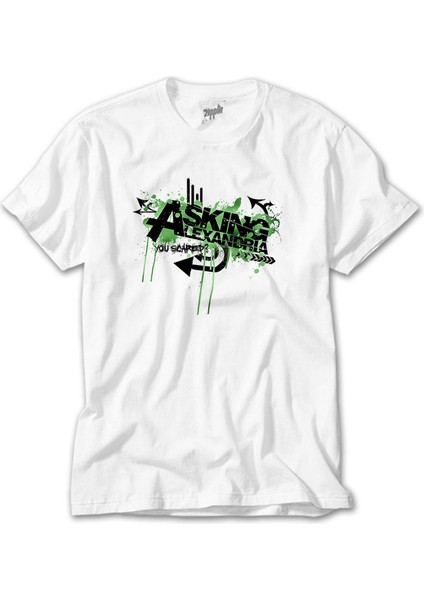 Asking Alexandria You Scared Beyaz Tişört