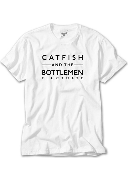 Catfish And The Bottlemen Type Beyaz Tişört