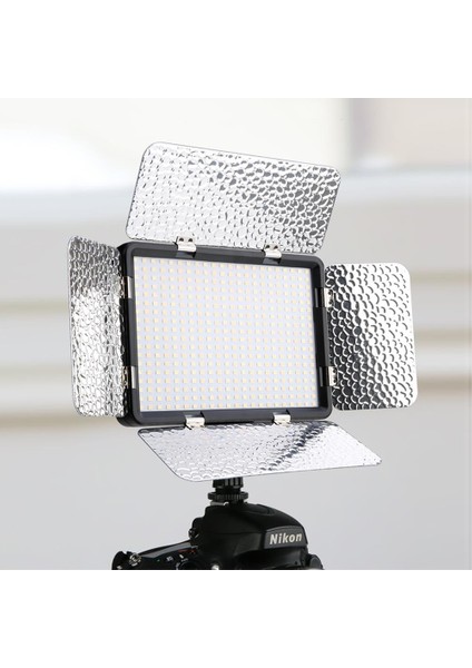 Cazipshop 396 As Panelli Video Kamera Işıği LED Işık Sony,panasonic Jvc 3200K-5600K