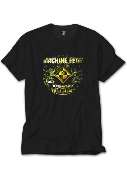 Machine Head Hellalive Siyah Tişört