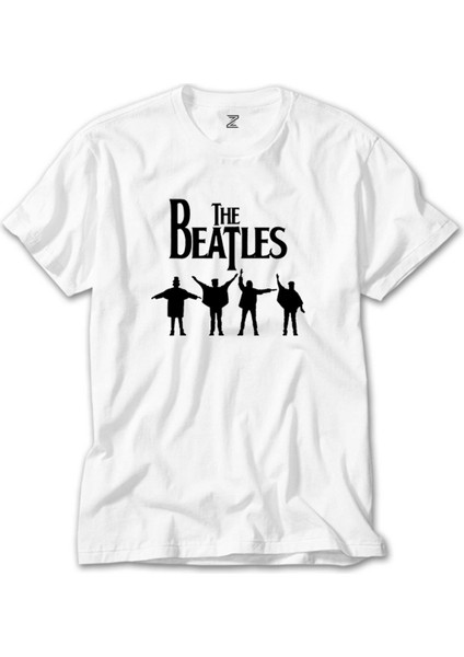 The Beatles Help! Beyaz Tişört