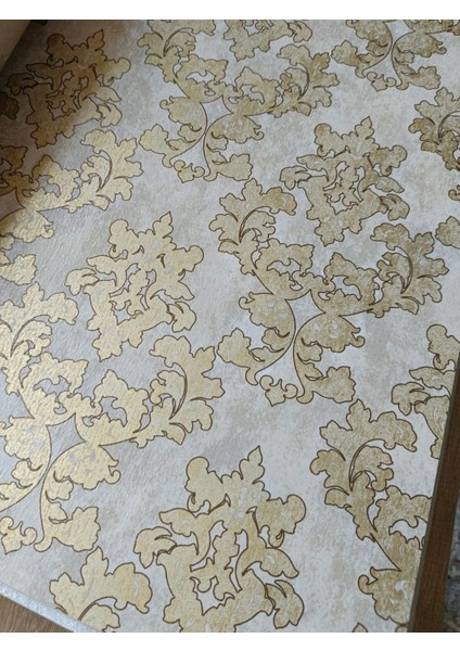 Black Serisi Damask Desenli Işıltılı Silinebilir Duvar Kağıdı 16 M² fiyatları