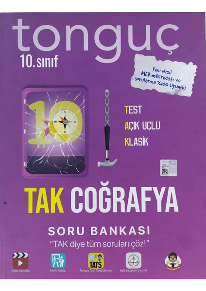 10. Sınıf Tak Coğrafya Soru Bankası