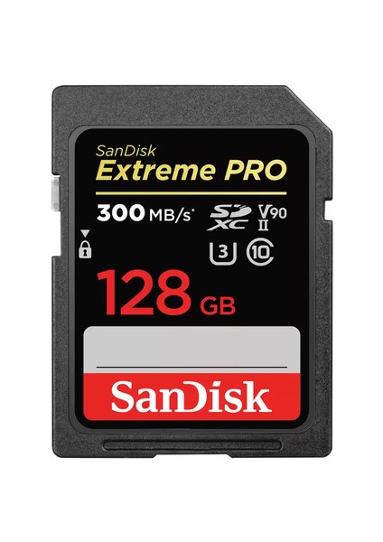 Sandısk 128GB Extreme Pro SDSDXDK-128G-GN4IN Sdxc Hafıza Kartı