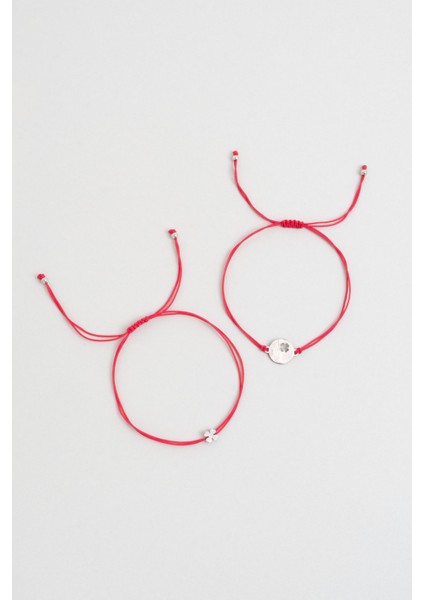 Yonca 18 Ayar Beyaz Altın Kaplama Gümüş Arkadaş Bilekliği fiyatları