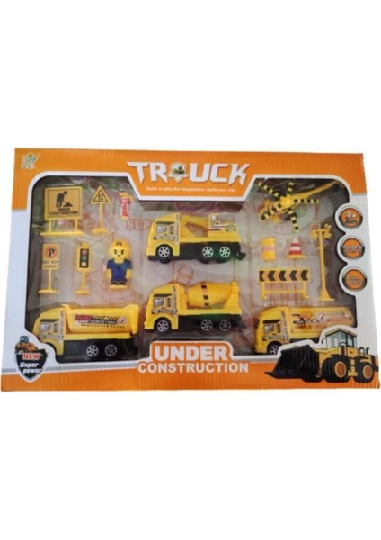 Oyuncak Inşaat Seti 15 Parça Kutuda modelleri