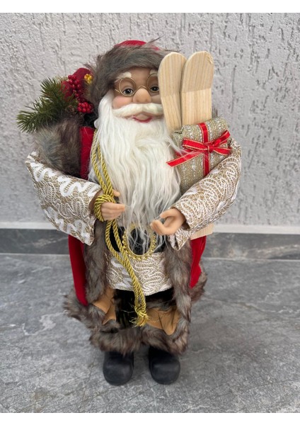 Noel Baba 45 cm Dekoratif Biblo Yılbaşı Süs