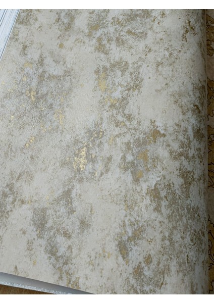 Black Serisi Krem Gold Damarlı Işıltılı Silinebilir Duvar Kağıdı 16 M² fırsatları
