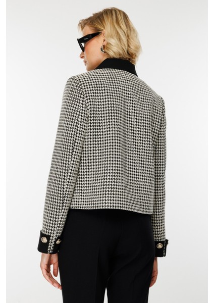 Kazayağı Desenli Torba Cep Ceket fiyatları