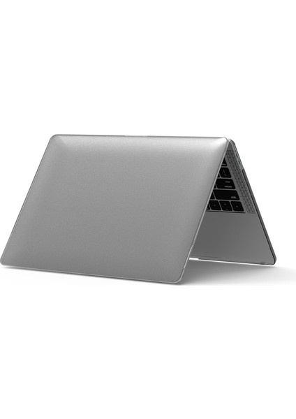 Macbook Air M1 Kılıf 13 Inç Kristalline Iz Yapmaz (Touchıd'li M1 Air) A2337 A2179 A1932 ile Uyumlu