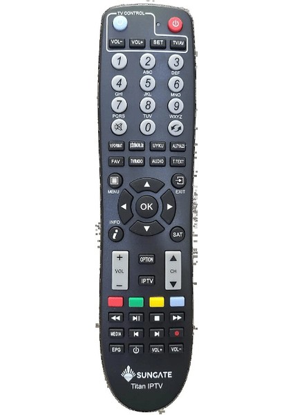 Titan İp Tv uydu kumandası