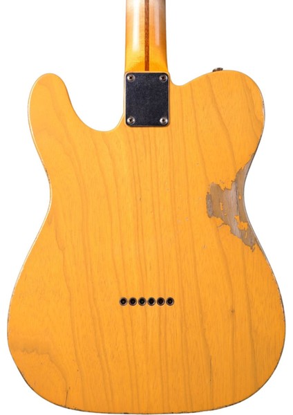 Custom Shop Masterbuilt Telecaster Elektro Gitar - Butterscotch