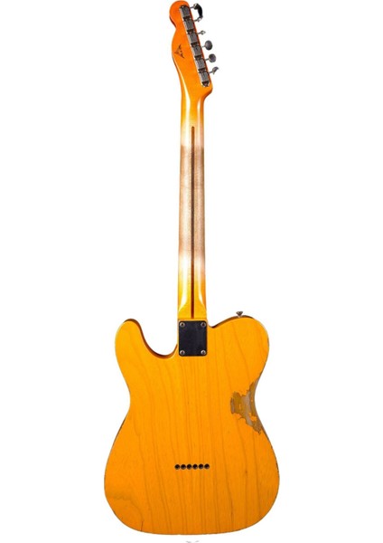Custom Shop Masterbuilt Telecaster Elektro Gitar - Butterscotch