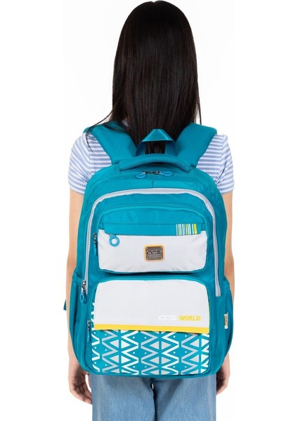 Çok Bölmeli Okul ve Günlük Kullanım Için 15.6 Inç Laptop Bölmeli Su Geçirmez Sırt Çantası fiyatları