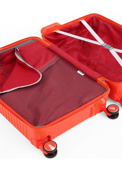 Dayanıklı Makyaj Çantası ve Tsa Şifreli 4'lü Kırılmaz Valiz Seti: Şıklık ve Güvenlik Bir Arada indirimleri