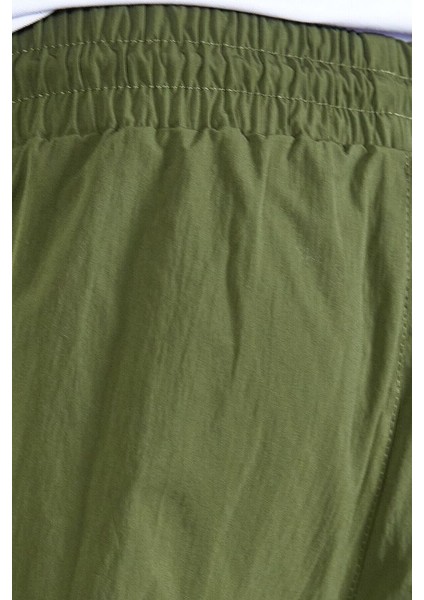 Erkek Beli Lastikli Slim Fit Paraşüt Jogger Pantolon modelleri