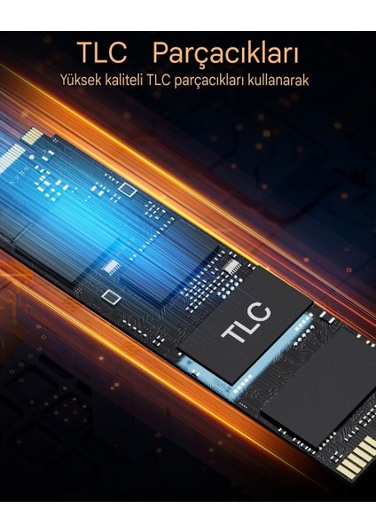 512Gb. X350 Ssd M.2 2280 Nvme PCLe Gen 3.0x4 Yüksek Hızlı 2500MBs.