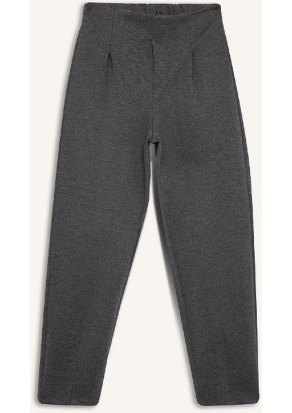 Kız Çocuk Baskılı Beli Paçası Lastikli Jogger Eşofman Altı D9170A824AU
