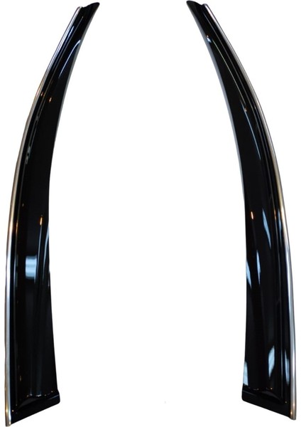 Volkswagen Caddy 2021 Kromlu Cam Rüzgarlığı 2li