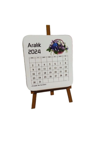 2025 Yılı Özel Şövaleli Ayaklı Takvim