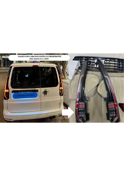 Vw Caddy Stop Lambası Ledli Tip Sağ Sol Set 2021-2023 2K7945207E