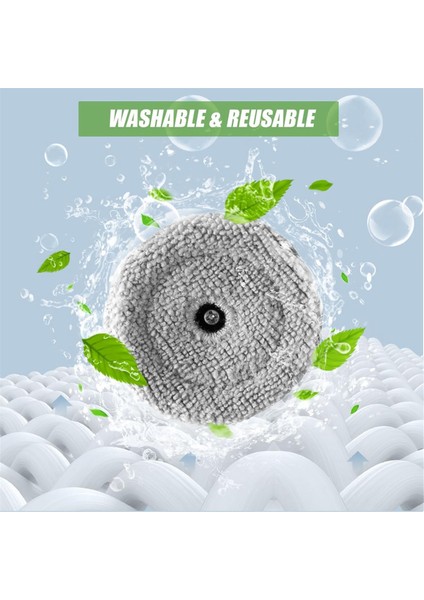 Kenarlar Mop Bezleri S8 Maxv Ultra Robot Süpürge Mikrofiber Pedler Aksesuarları Için Yedek Parça (Yurt Dışından) modelleri