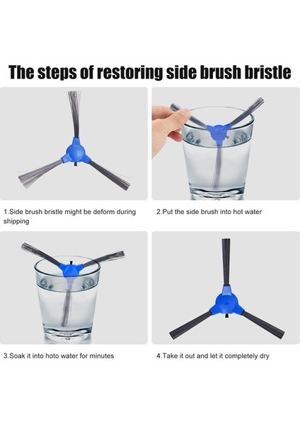 Robovac 11S Max, 15C 30C G10, G30 Için Elektrikli Süpürge Ana Yan Fırça Hepa Filtre Aksesuarları (Yurt Dışından) fiyatları