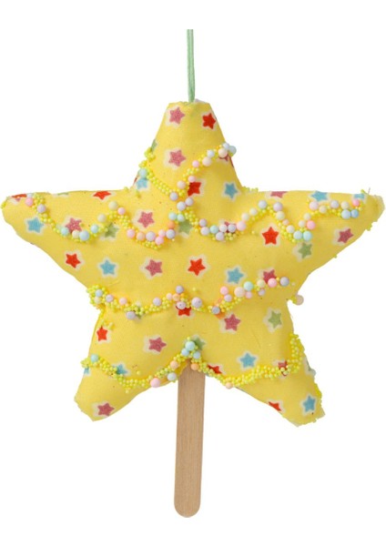 Happy Sugar Sarı Yıldız Süs 17 cm fiyatları