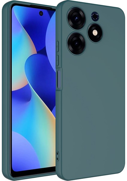 Infinix Hot 40 Pro Kılıf Kamera Korumalı Mara Lansman Içi Kadife Silikon