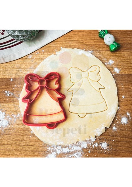 Bell Noel Zil Kurabiye Kalıbı