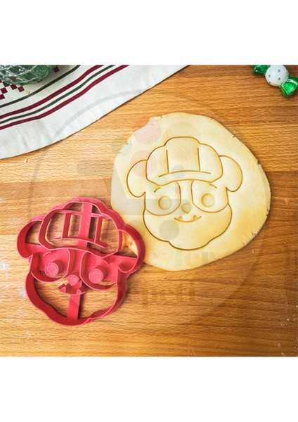 Paw Patrol Rubble Kurabiye Kalıbı