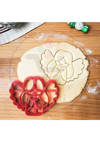 Angel Melek Model 2 Kurabiye Kalıbı