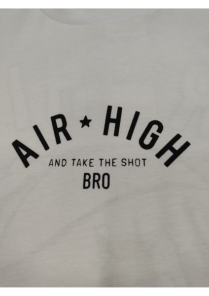 Erkek Air High Baskılı Oversize T-Shirt fırsatları