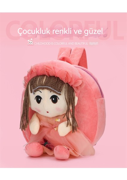 Karikatür Sevimli Tuval Bebek Çocuk Okul Çantası (Yurt Dışından) fiyatları