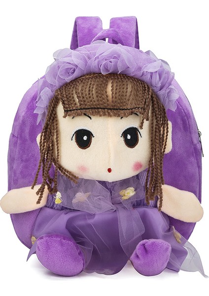 Karikatür Sevimli Tuval Bebek Çocuk Okul Çantası (Yurt Dışından)