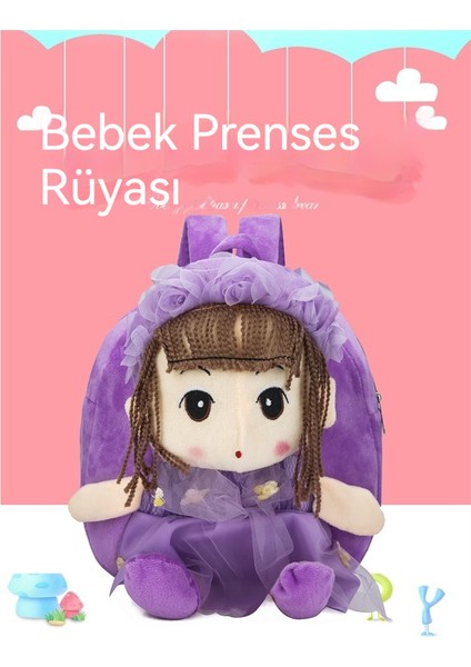 Karikatür Sevimli Tuval Bebek Çocuk Okul Çantası (Yurt Dışından) fiyatları