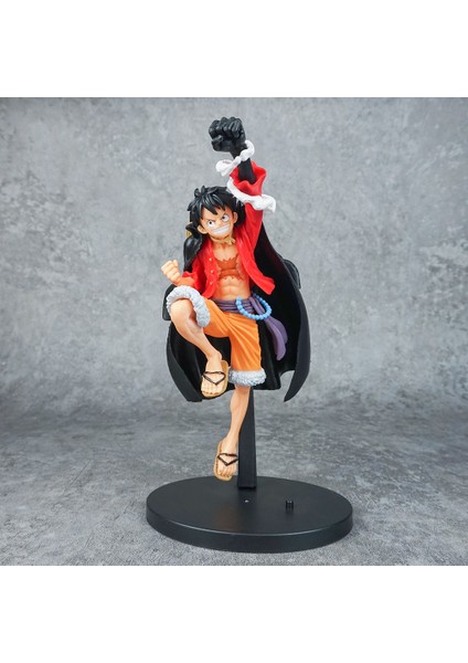 One Piece Black Fist Luffy Yüksekliği 190MM (Yurt Dışından)