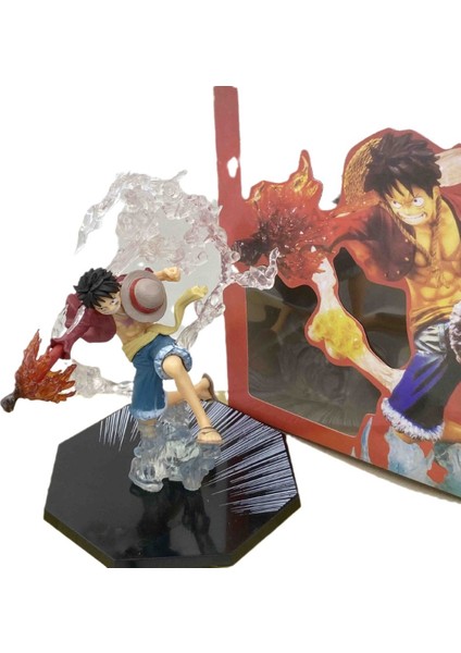 One Piece Ateş Yumruk Luffy Figure Yüksekliği 180MM (Yurt Dışından)