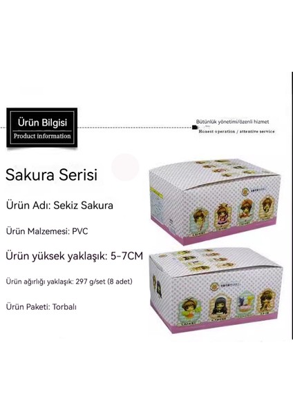 Sihirli Kız Sihirli Kart Sakura Çeşitli Sakura 8 Q Versiyonu Bebek (Yurt Dışından)