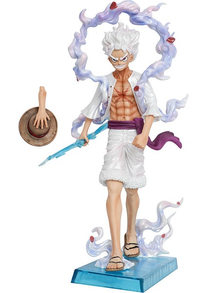 One Piece Yıldönümü Beş Vitesli Yürüyüş Nika Luffy Figürü Yüksekliği 250 mm (Yurt Dışından)