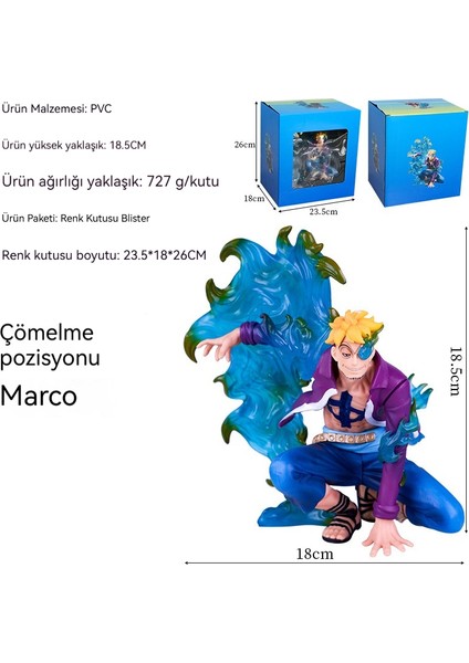 One Piece Gk Ölümsüz Kuş Marko Yükseklik 190MM (Yurt Dışından)