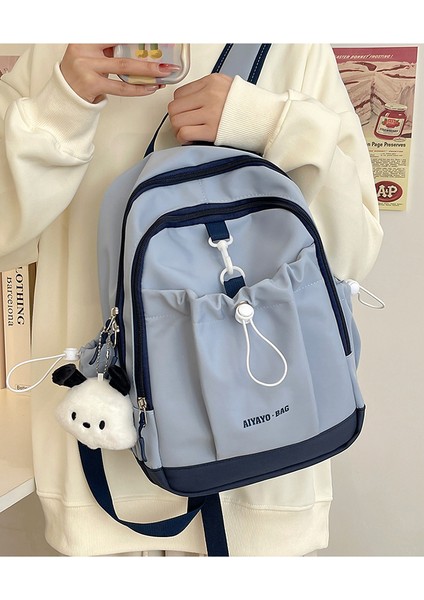 Basit, Hafif ve Çok Yönlü Ipli Okul Çantası (Yurt Dışından) modelleri