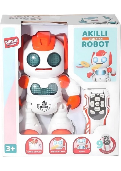 Kumandalı Disk Atan Akıllı Robot modelleri
