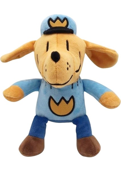 Dedektif Köpek Macera Serisi Peluş Oyuncak Bebek Çocuk Karikatür Yavru Bebek Yakalama Makinesi Bebek (Yurt Dışından)