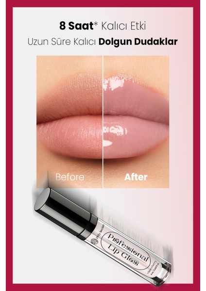 Vişneli Dudak Dolgunlaştırıcı ve Parlatıcı Lip Gloss modelleri