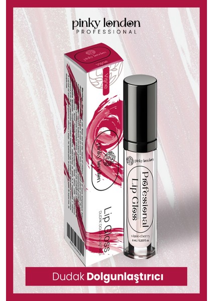 Vişneli Dudak Dolgunlaştırıcı ve Parlatıcı Lip Gloss fırsatları