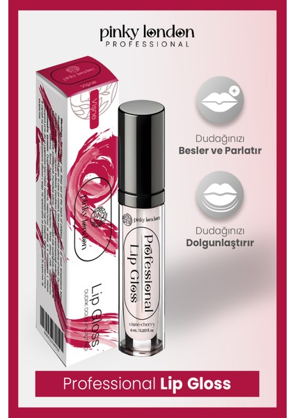 Vişneli Dudak Dolgunlaştırıcı ve Parlatıcı Lip Gloss indirimleri